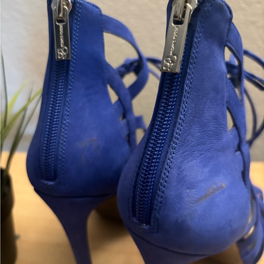 Blue Jessica Simpson ‘Racine’ Heels - Picture 6 of 6